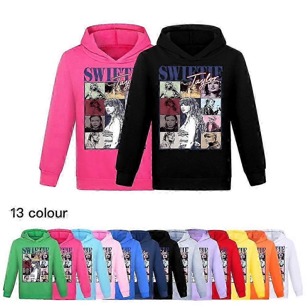 Pop Taylor Swiftie Hooded Hoodie Sweashirt Pojkar Flickor Pullover Toppar Xmas Present