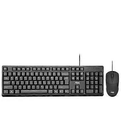 wired keyboard mouse set for gaming office home use USB desktop computer input