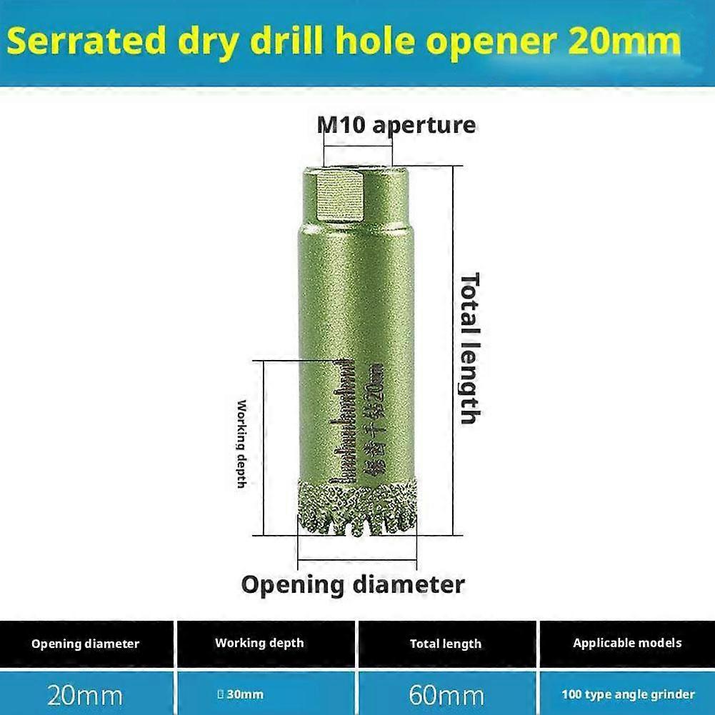 Drill Bits, Brazing Hollow Drill Hole Saw Kit, 12 PCS Tile Opener Cups Hole