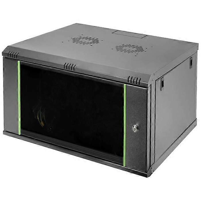 Digitus DN-19 07U-6/6-EC-SW Boîtier mural 19 (L x H x P) 600 x 416 x 600 mm 7 UH noir noir (mat) noi