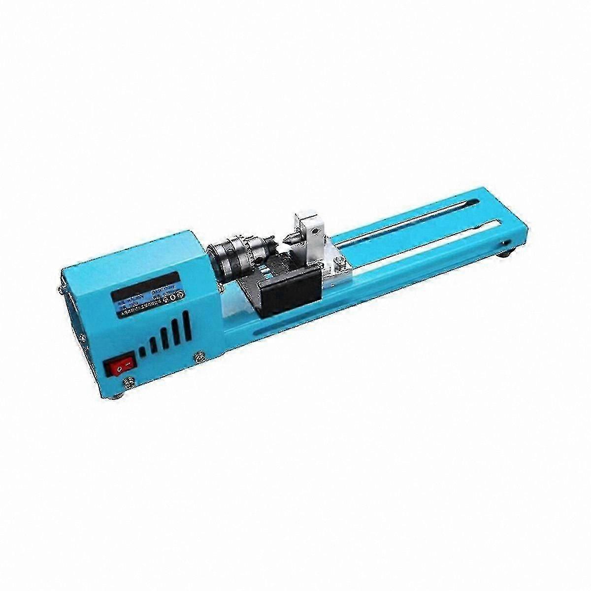 150W Compact Lathe Machine Tool, 12-24V DIY Mini Hobby Tool