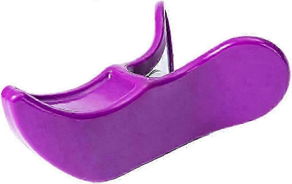 パープルの骨盤底筋と太ももの内側の筋肉を強化するためのフィットネス機器