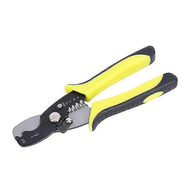 Multifunctional 7" Cr-v Steel Wire Stripper Electrical Cable Cutter Pliers