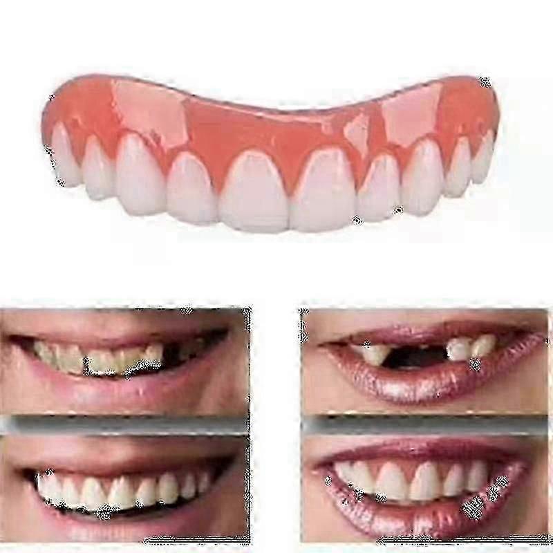 2 Sets Of Dentures, Upper And Lower Jaw Dentures, Natural And Comfortable, Protect The Teeth, And Regain A Confident Smile - JA