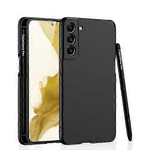 Ultra-thin Galaxy S22 5G Case with Integrated Stylus and Comfortable Skin Texture