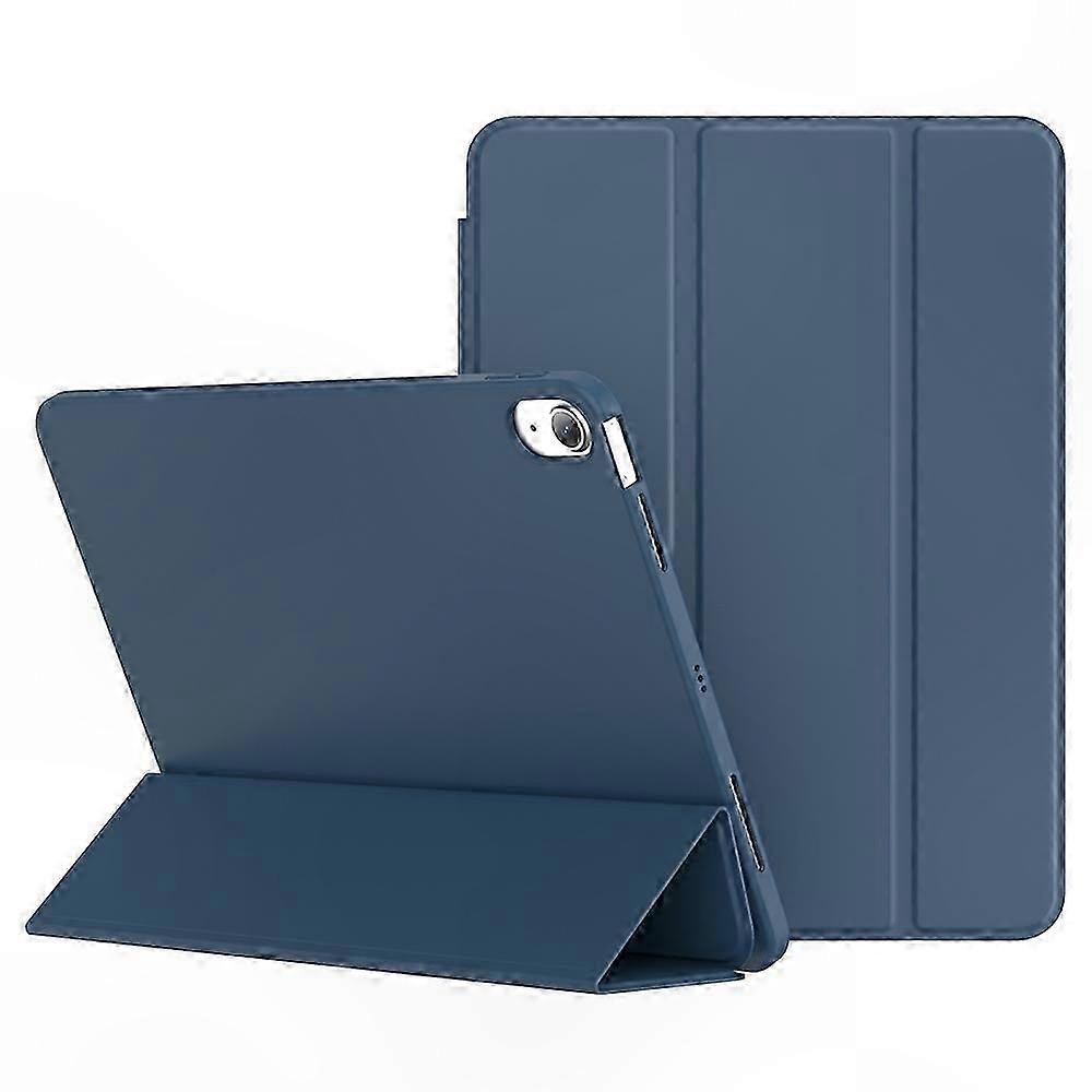 Tri-Fold Leather TPU Tablet Case Cover, Green, Compatible with 10.9 Inch Devices