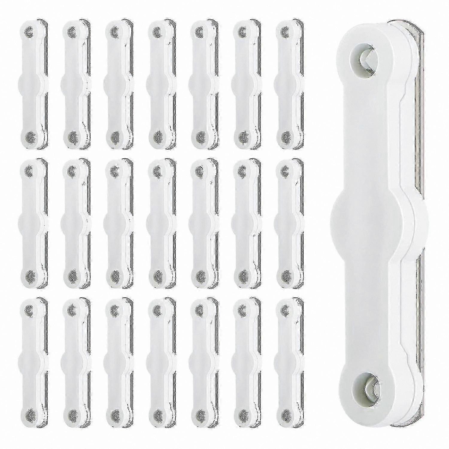 22pcs Magnetic Strips for Fly Screens, Self-Adhesive Permanent Magnets for Home Use