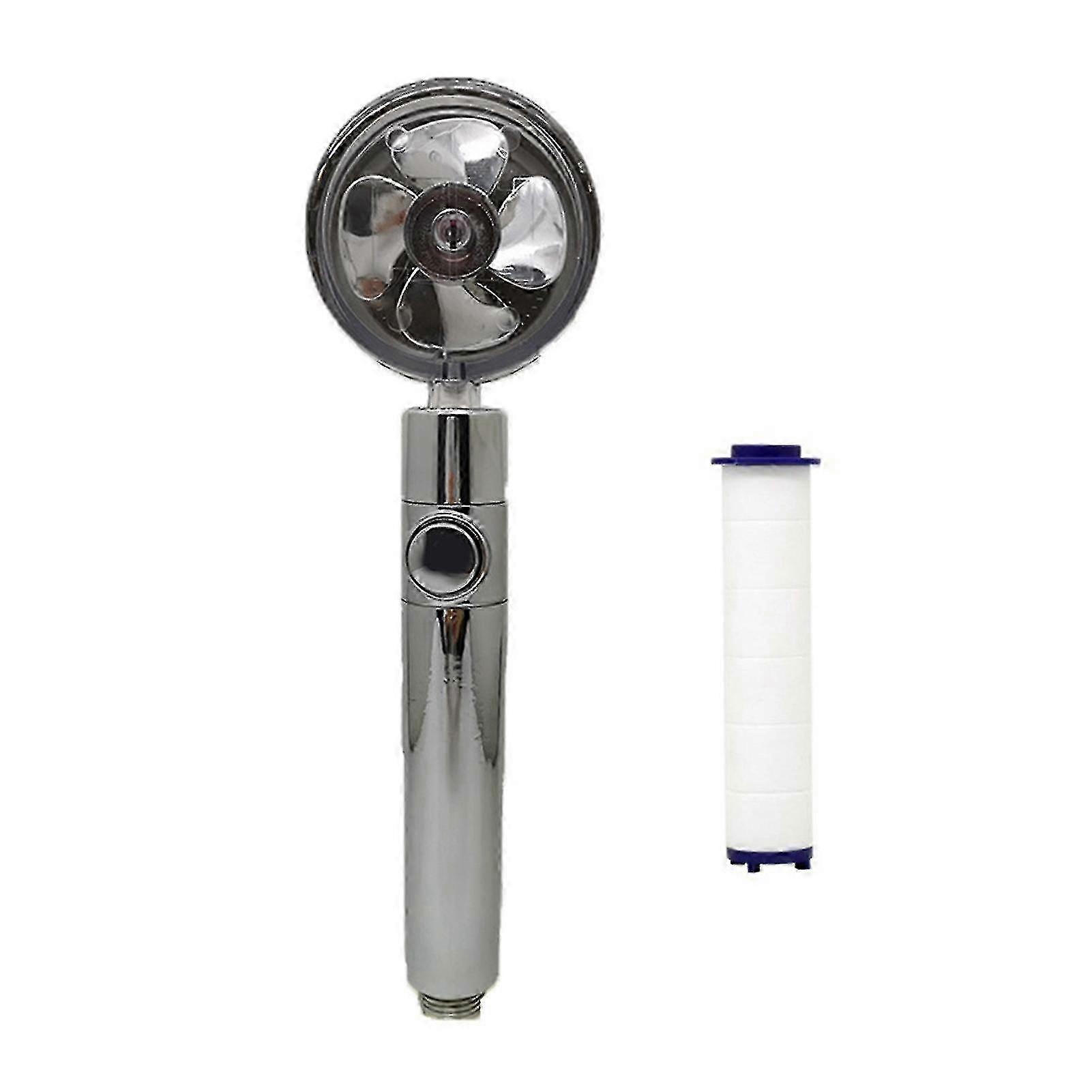 Turbocharged Handheld Shower Head,propeller Driven Shower Heads,hig...