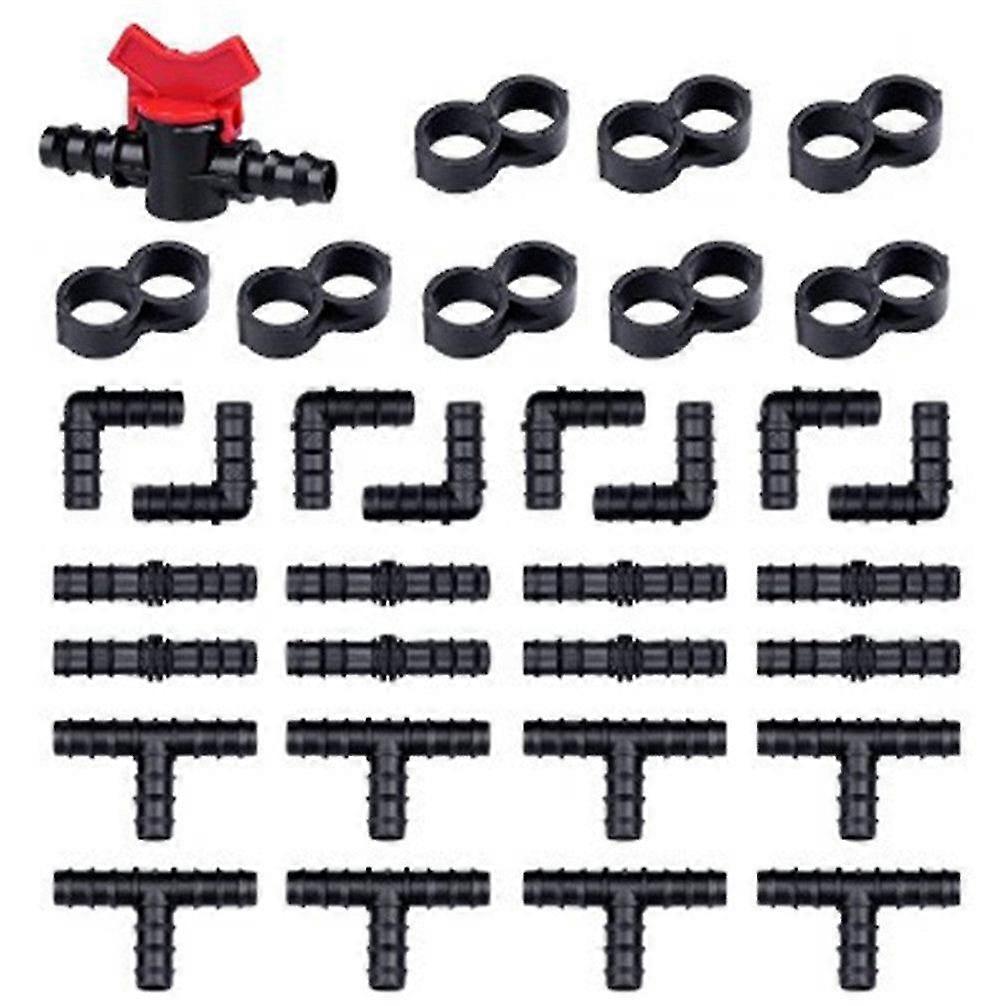 Gardening Pipe Connection Three-way Bending Straight Folding Plug V...