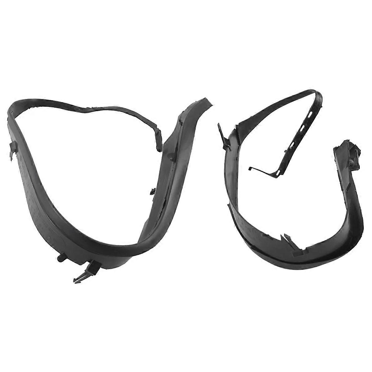 1 Pair Headlight Seal Cover Decorative Ring Gasket Headlight Strips 4B0941191A 4B0941192A for A6 C5 2002-2005