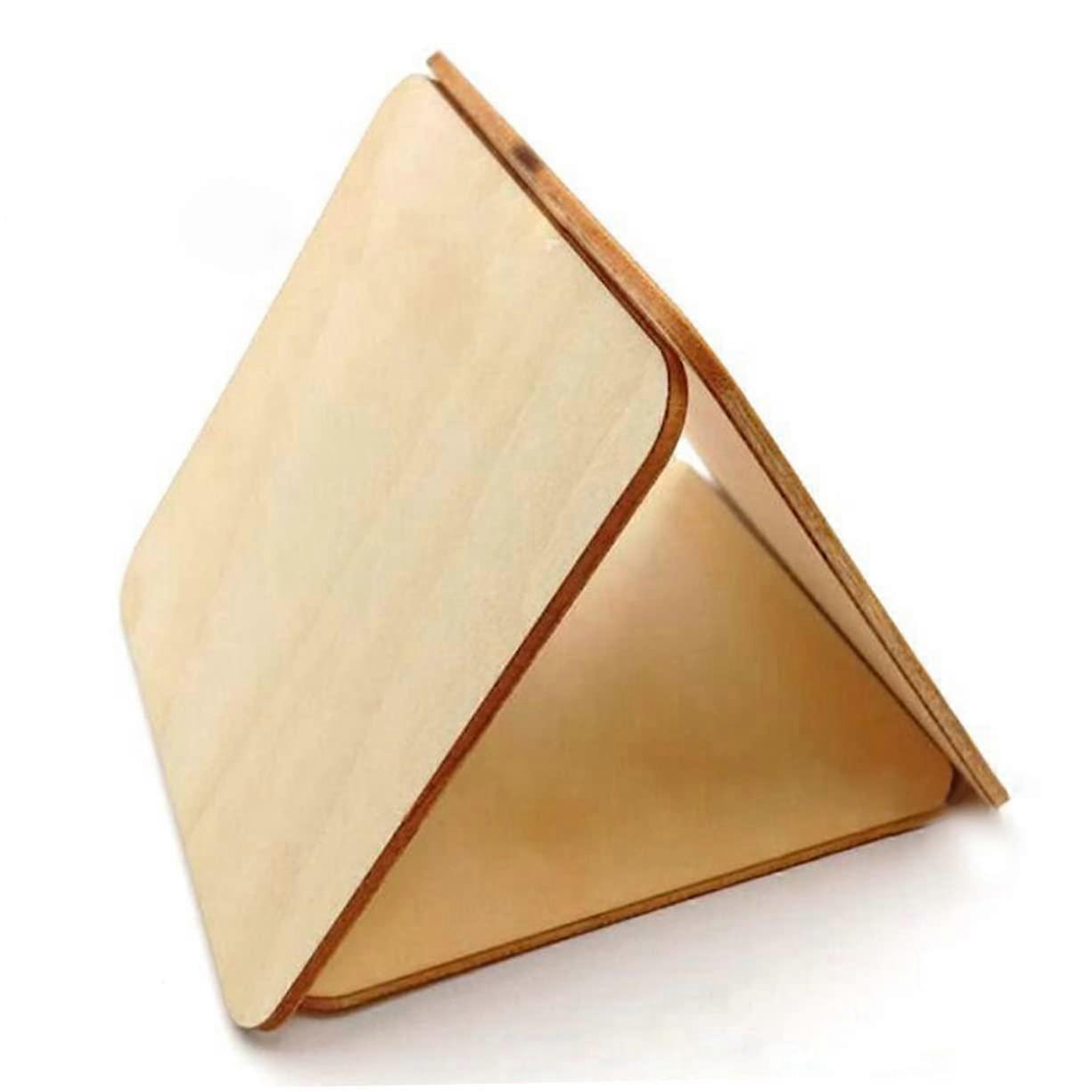 DIY Wood Slices 100 Pcs Square Unfinished Wood Slices For Crafts, Decor, Home Decoration
