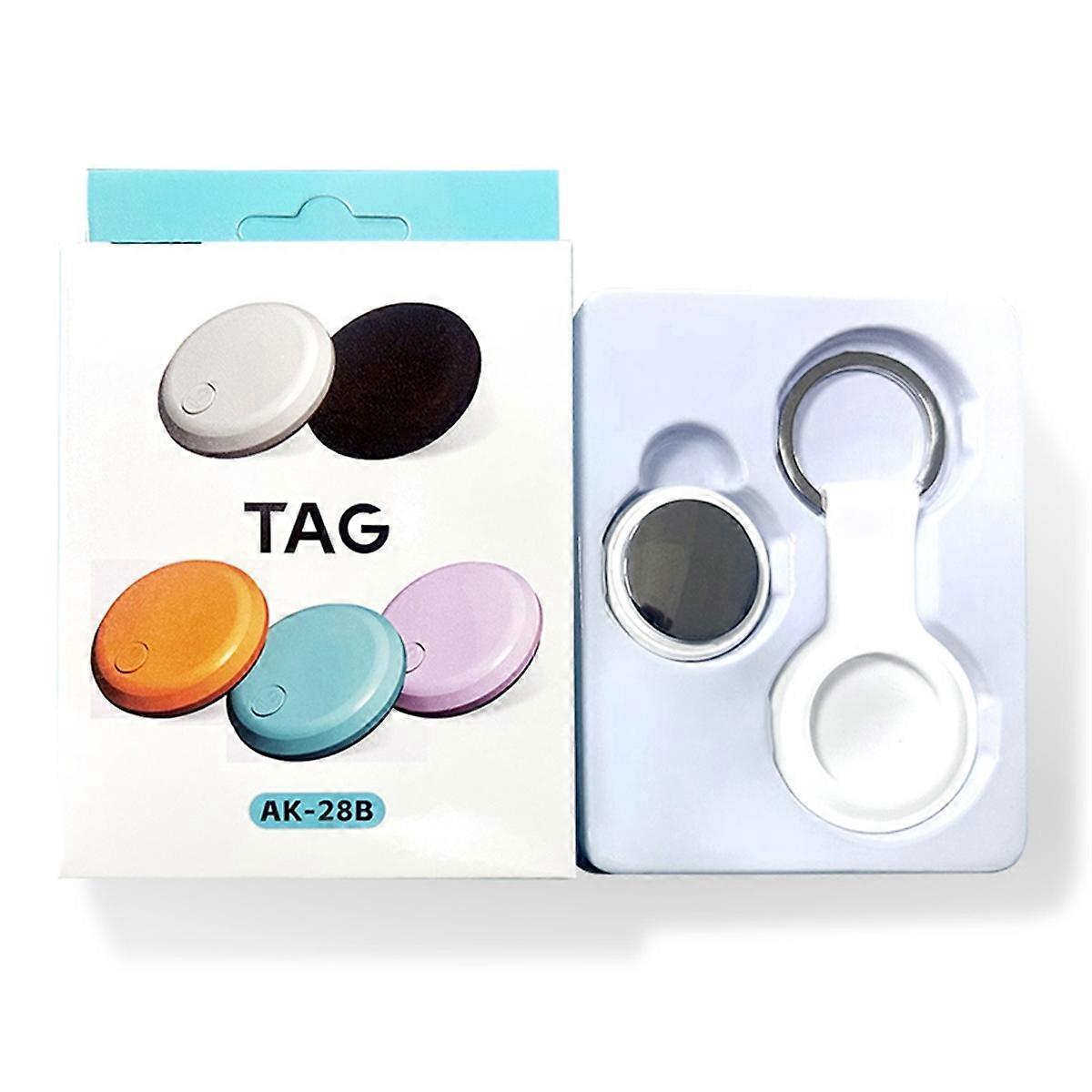 Smart Bluetooth GPS Tracker Funktioniert mit für Android & iOS System Air Tag Tracker Mini Locator Pet Key Finder Weiß