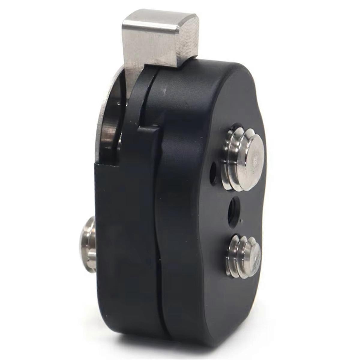 3/8 Screws M3 Dowel Pins Mini Field Monitor Quick Release Plate for LCD Monitor Magic Arm LED Light Camera Camcorder Rig