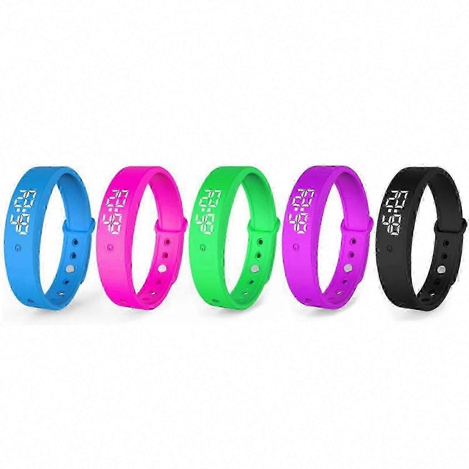 Vibration Alarm Watch with Countdown Timer, Waterproof Vibrating Reminder for Silent Alarms