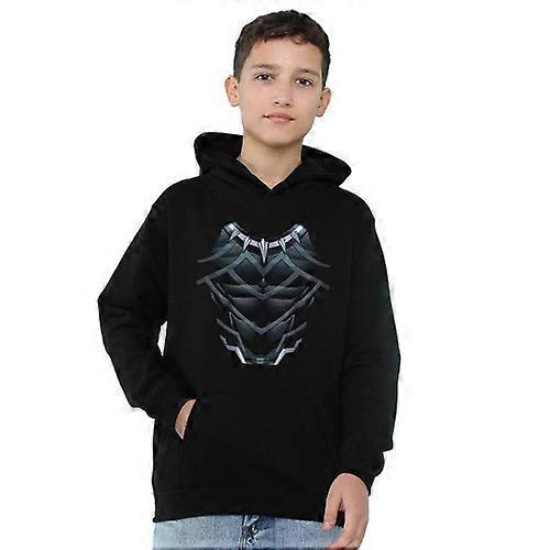 Black Panther Childrens/Kids Costume Pull Over Hoodie