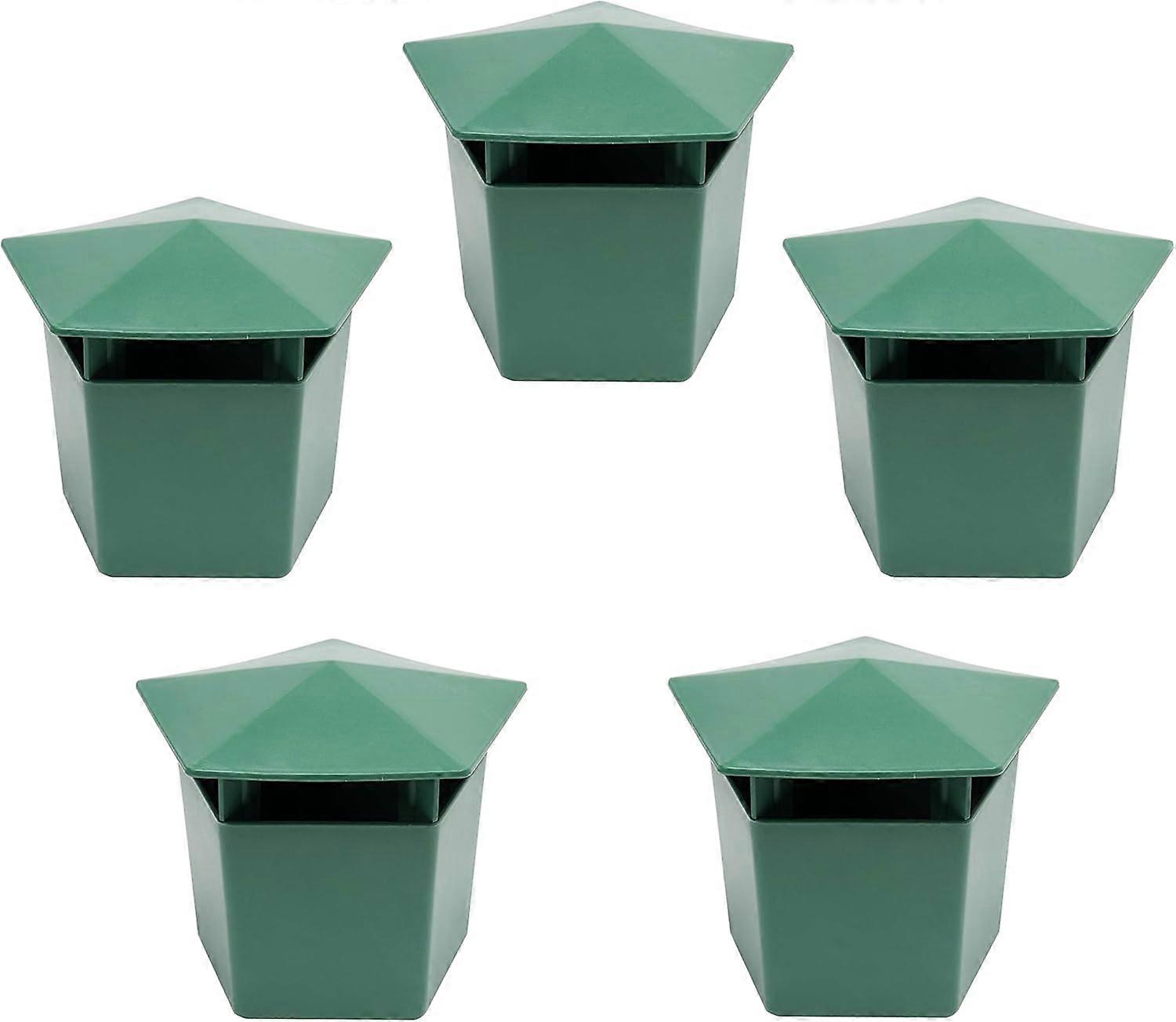 Pcs Snail Trap 9.9 x 6.1 x 7.1 cm Green Slug Trap Eco-Friendly Snails Catcher(3.9" x 2.4" x 2.8")