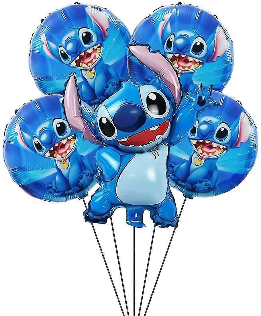5Pack Lilo & Stitch Party Balloons and Decorations