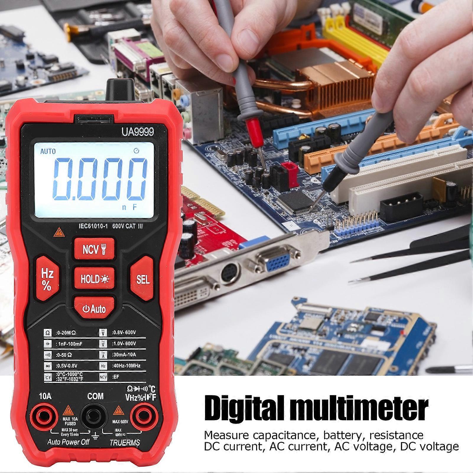 UA9999 Digital Multimeter 10A AC/DC 100mF Capacitance Tester
