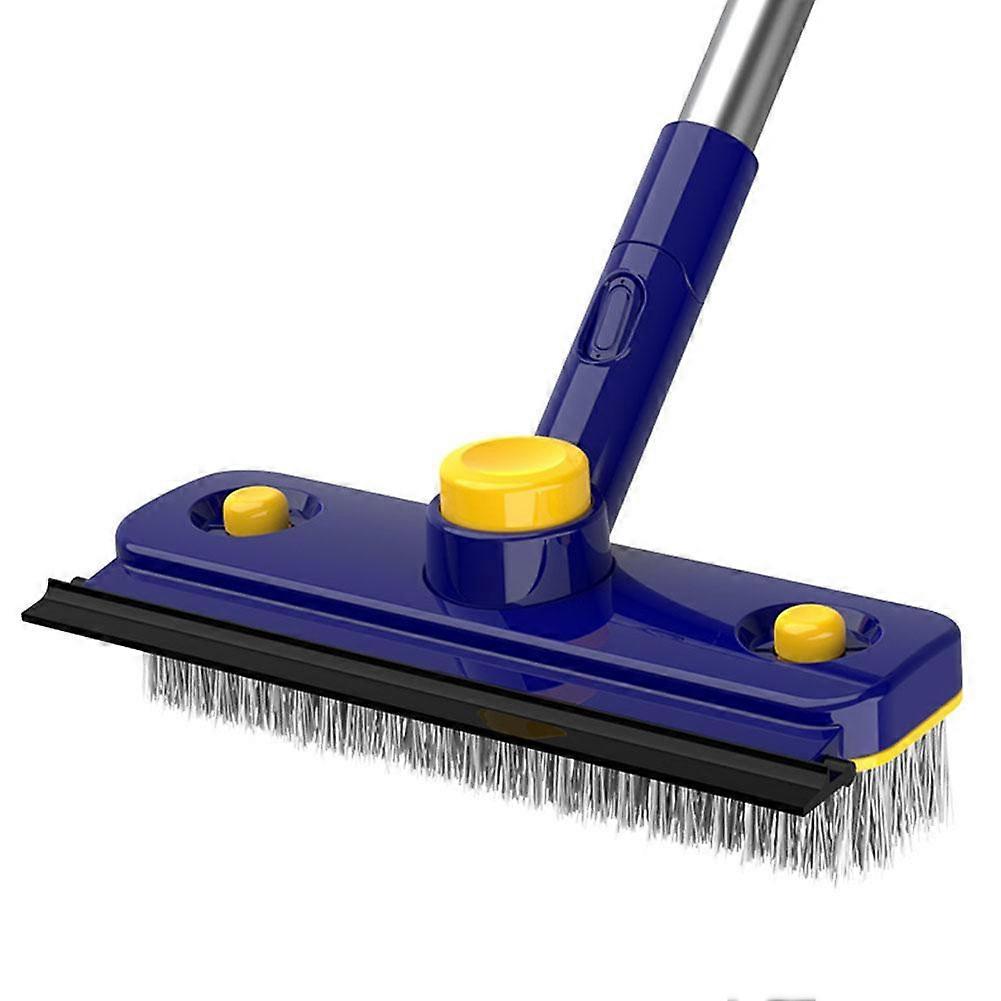 Cabo longo de limpeza de azulejos escova de piso vassoura de esfoliação com cerdas rígidas Home Tool