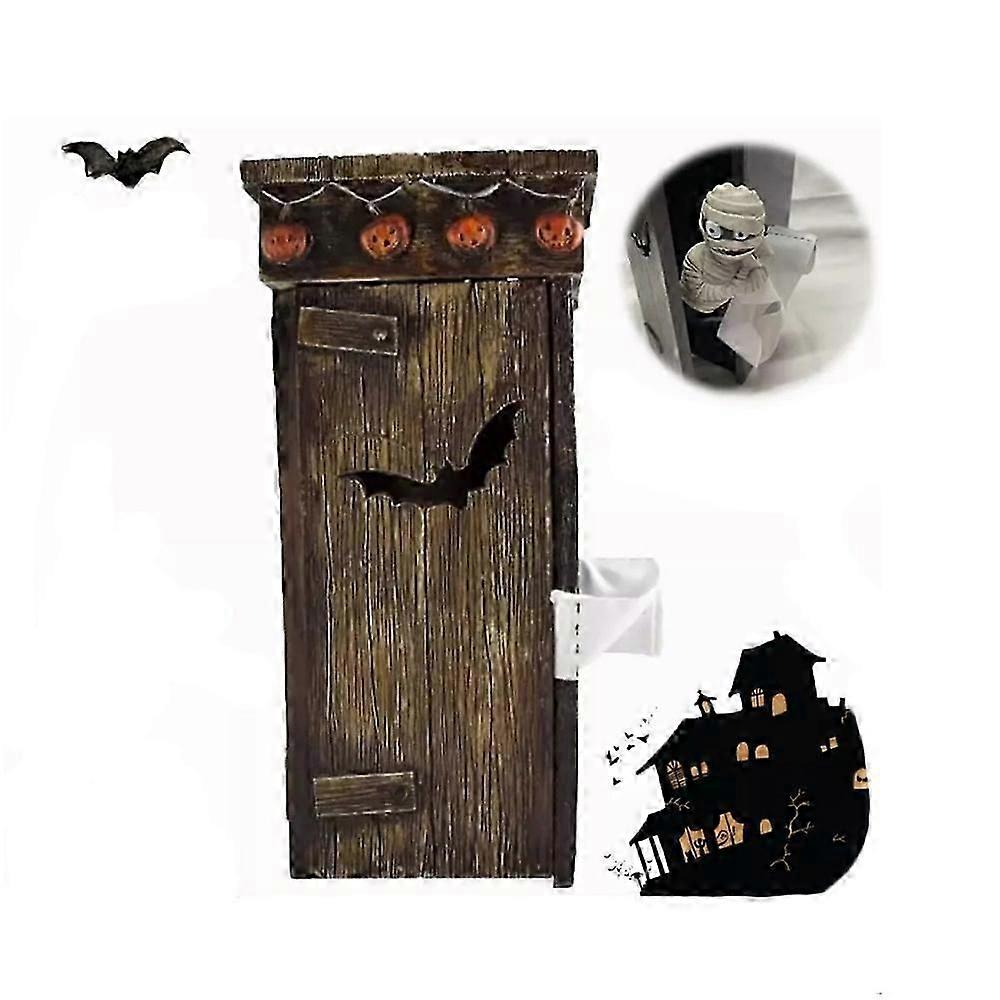 Outhouse Mummy Animated Decor2024 New Animated Talking Farting Mummy