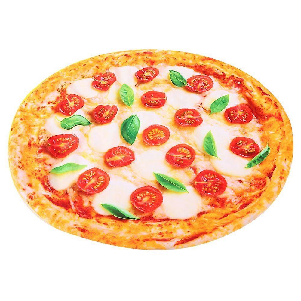 Soft Washable Simulation Pizza Warm Keeping Dog Cat Blanket Pets Sleep Rest Mat PadPizza Blanket L