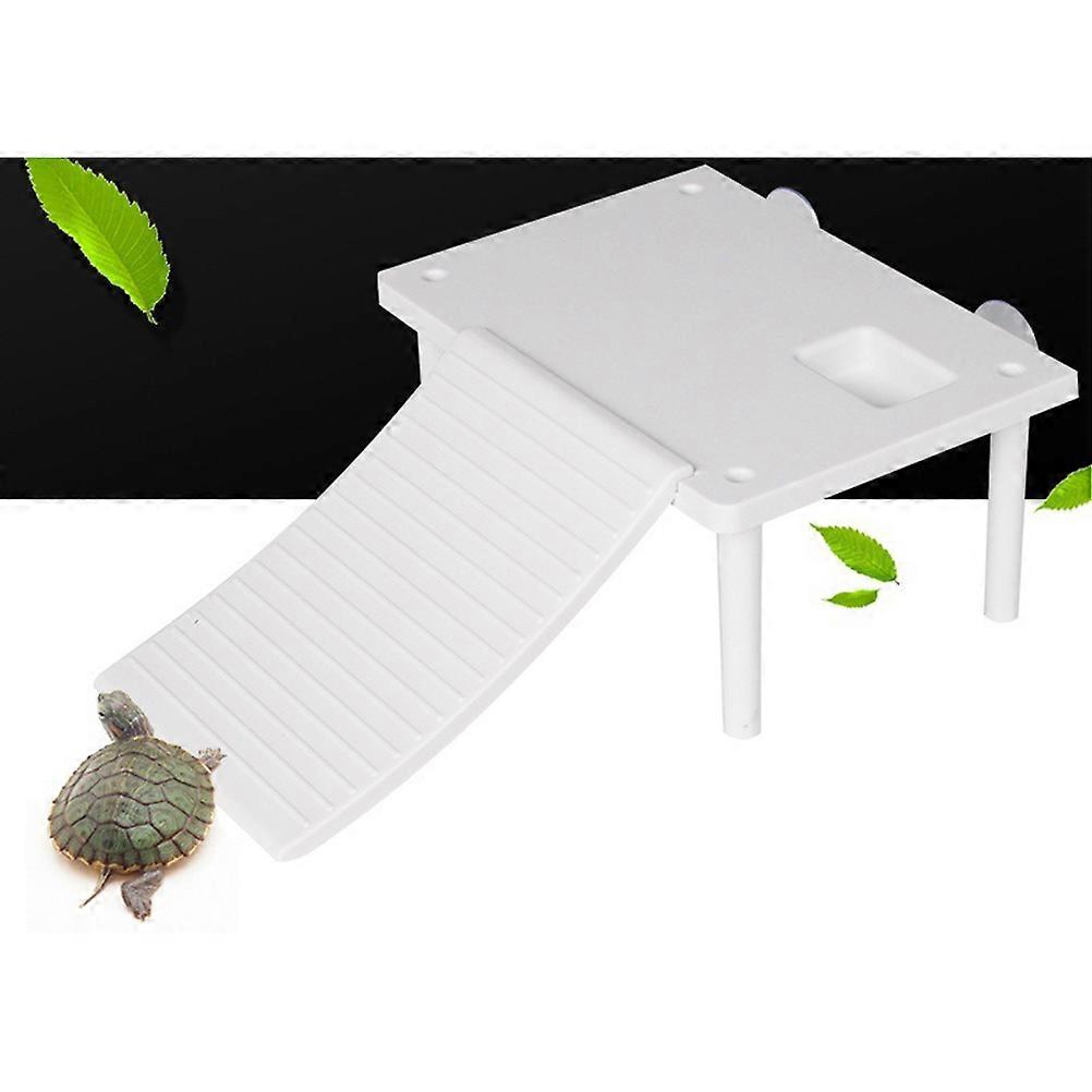 Basking Climbing Platform Quadrangle Designed For Turtle Tank 14x10x7cm Suitable For Pet Owners 1Pack