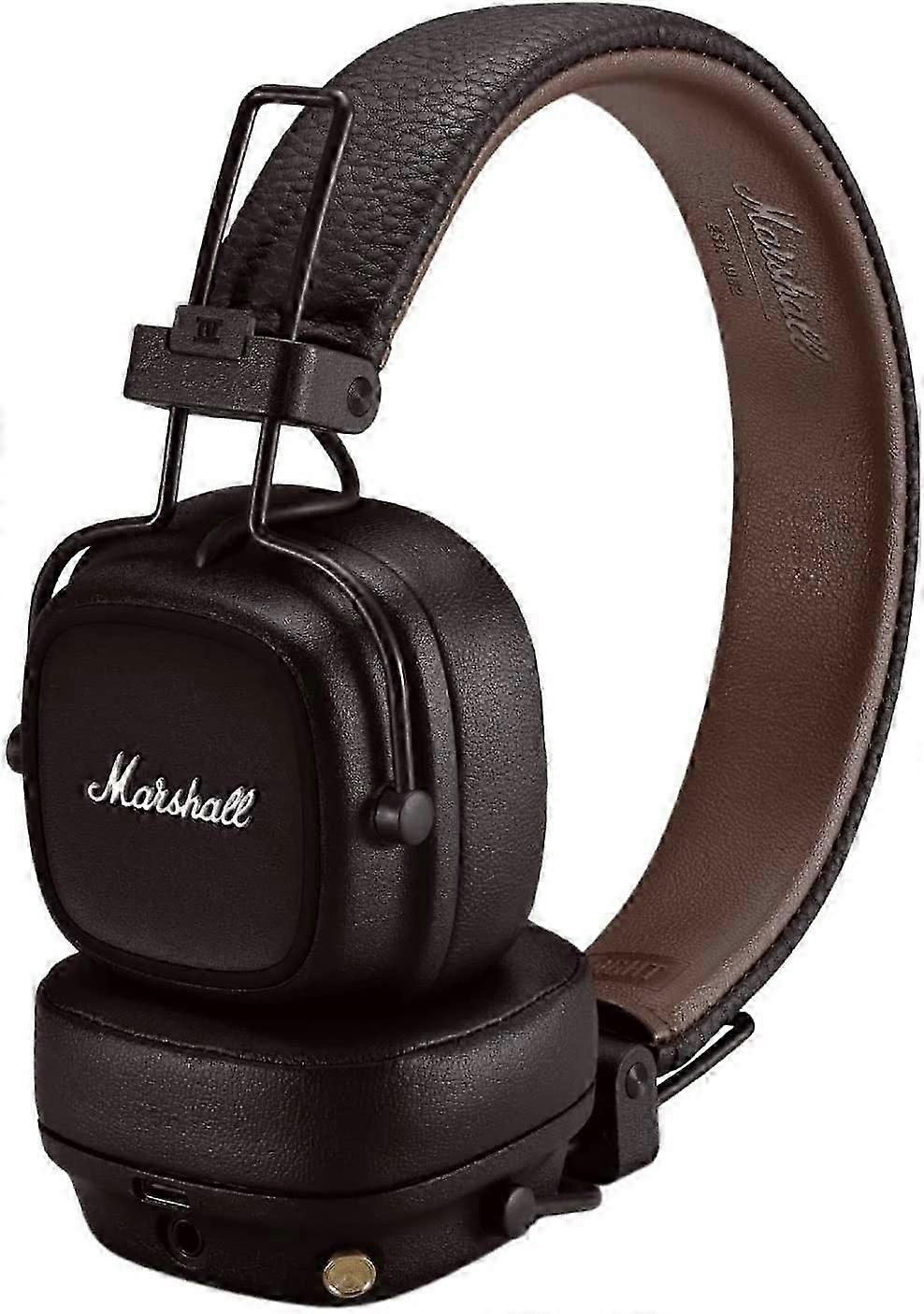 Marshall Major IV On-Ear Bluetooth Hörlurar, Brun