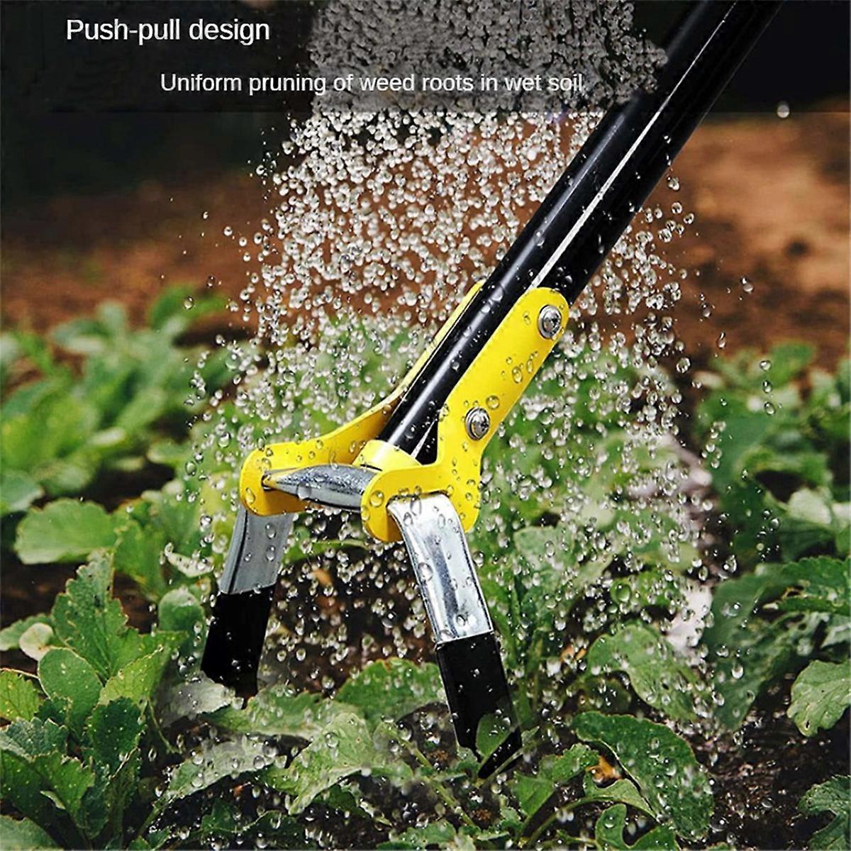 Action Hoe for Weeding Stirrup Hoe Tool for Garden 1.53m