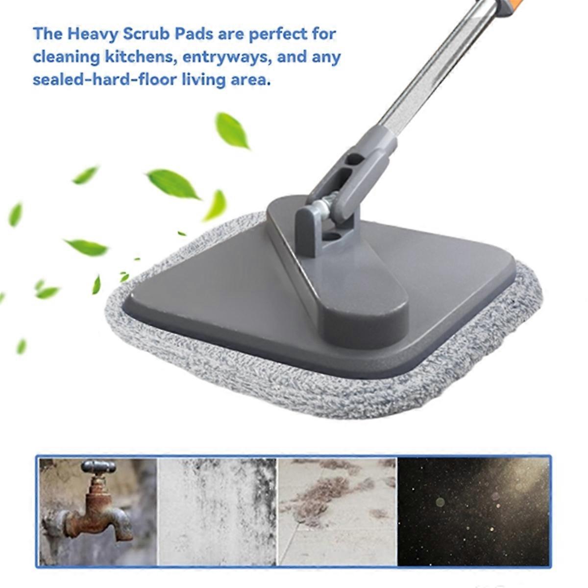 16Pcs Washable Mop Cloth for Mop Squeeze Mop Automatic