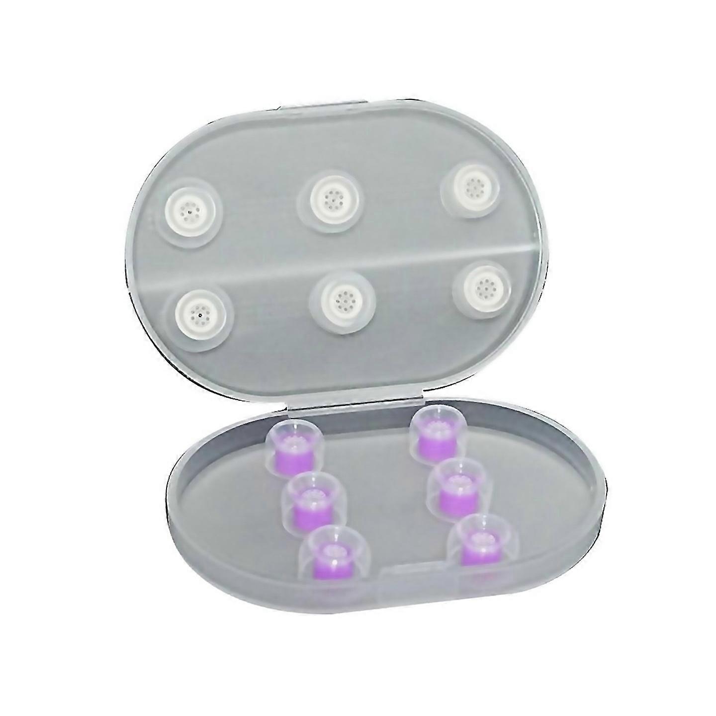 For Inear Replaceable Ear Tips For S Size Wired Headphone Purple