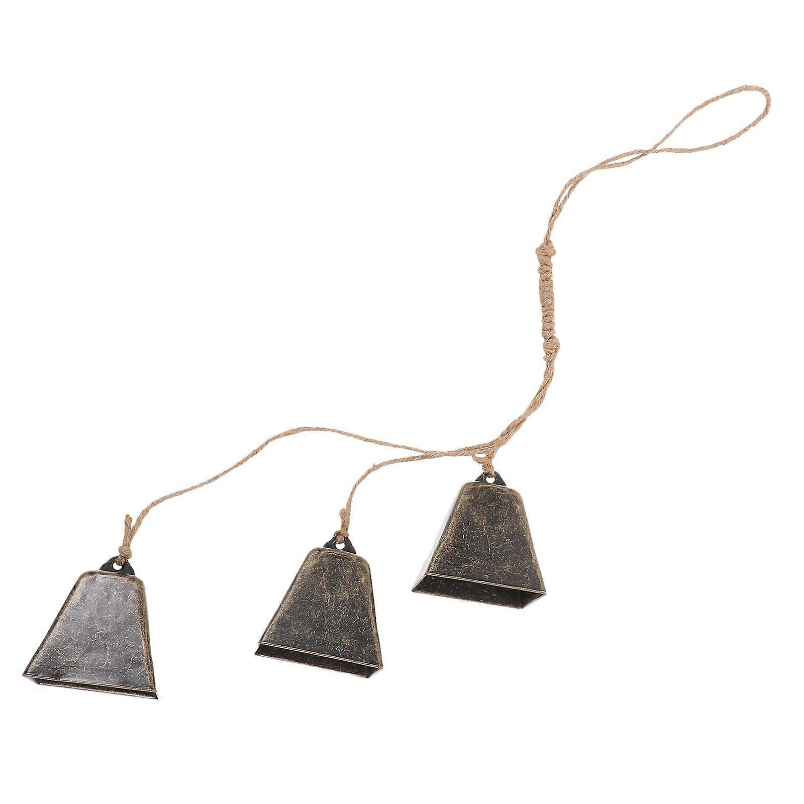 Bell Hanging Bell Ornament with 3Pcs for Party Decoration