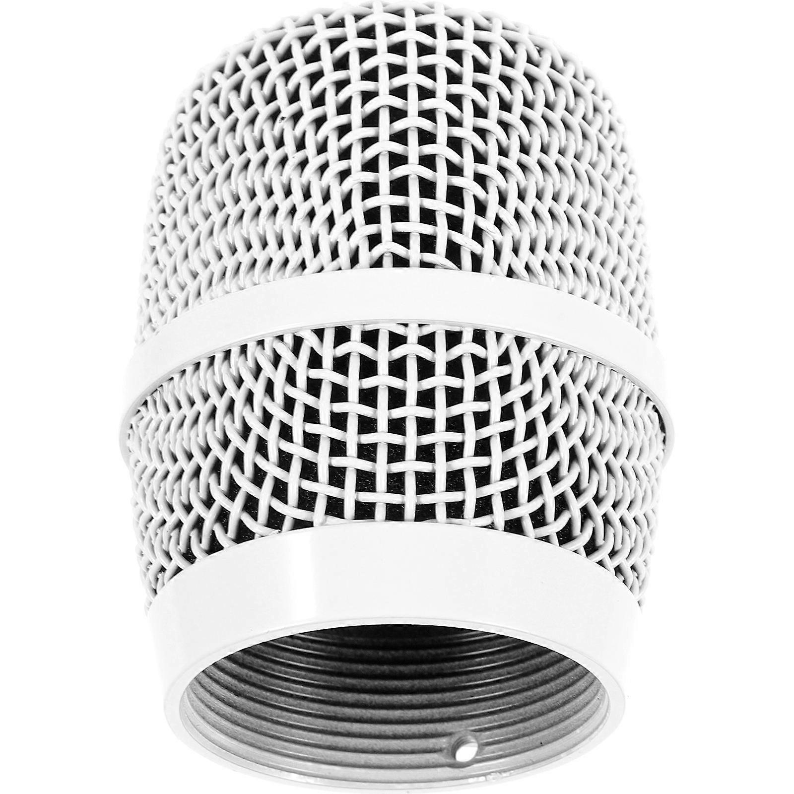 Metal Mic Ball Head Replacement for Microphone Accessories 5Pcs White