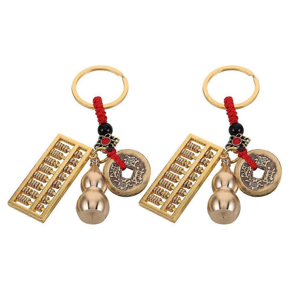 Fashionable Metal Keychain Compatible With Car Key Backpack And Handbag Daily Use Creative 6 Pcs