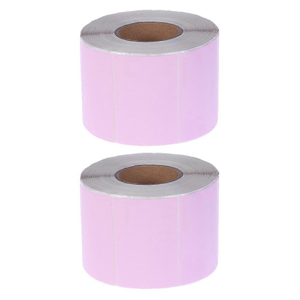 Thermal Sensitive Paper Labels for Printing Self Adhesive Address 2 Rolls