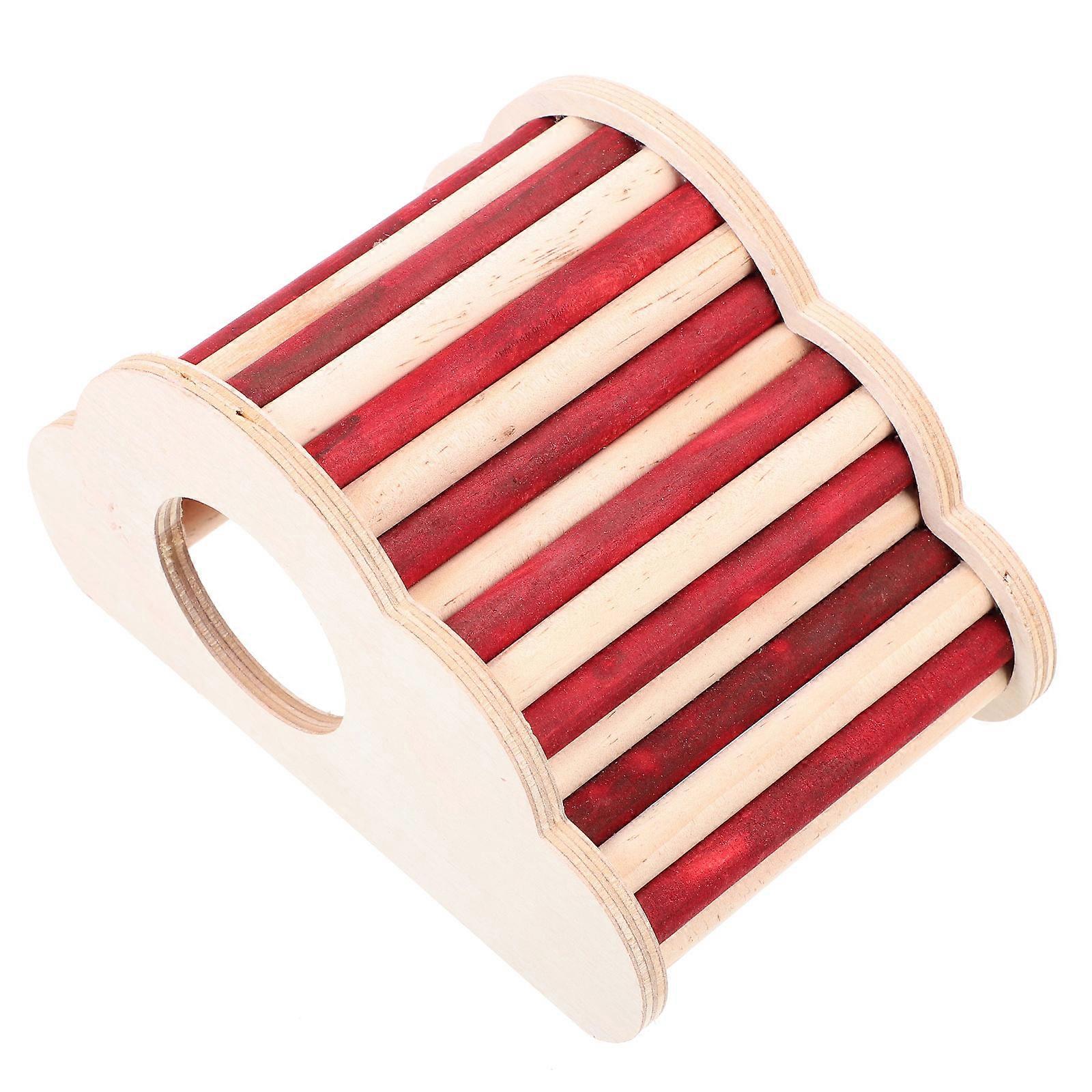 Delicate Chinchilla Hideout Hamster House for Pet Use 5Pcs Set