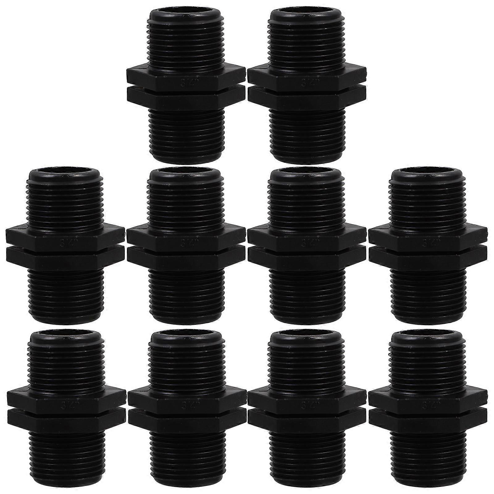 Irrigation Hose Connector 50 Pcs In Black Designed For Outdoor Use Connection Function