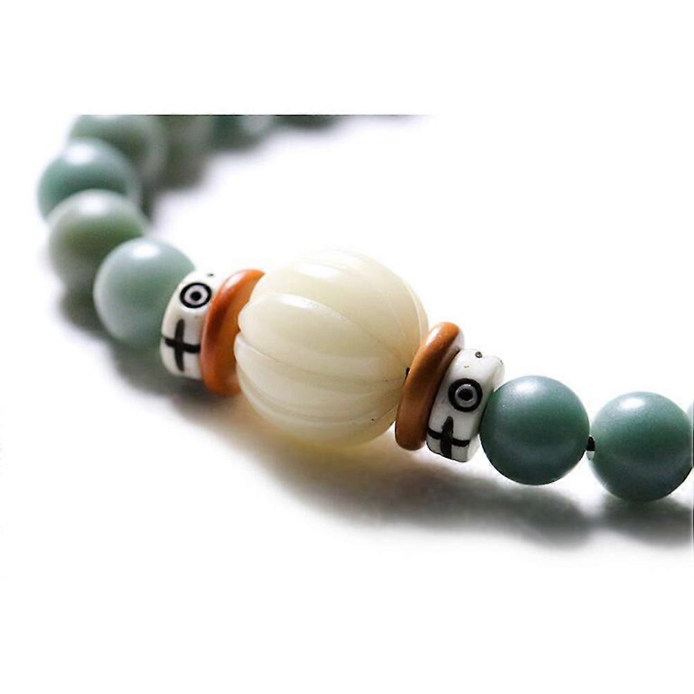 Literary Style Tassel Phone Hanging Chain For Phone Users With Bodhi Beads 19 X 0.8 X 1.4 Cm 1Set