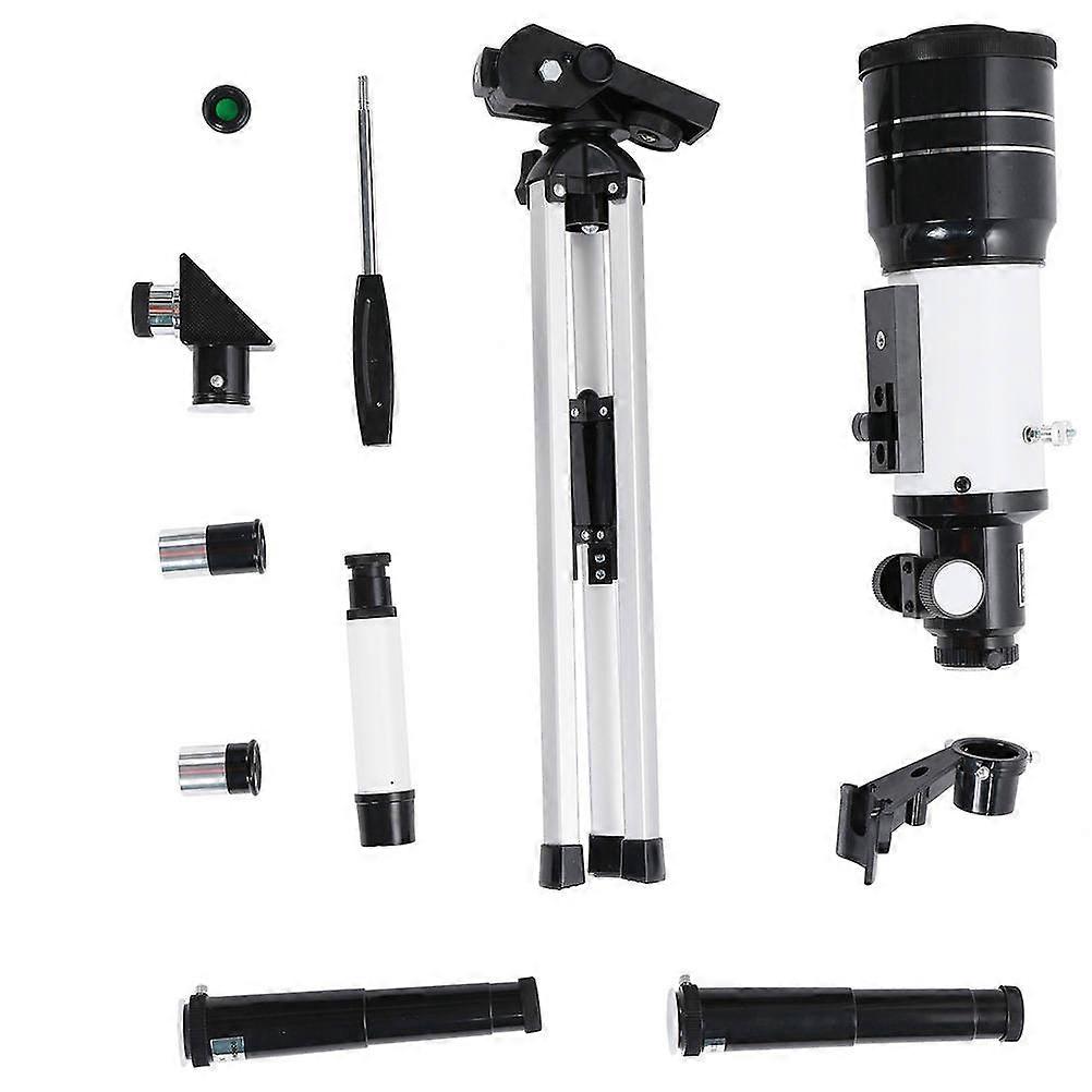Professional Refractor Telescope 70Mm Aperture For Beginning Astronomers With Tripod Assorted Color 1 Set
