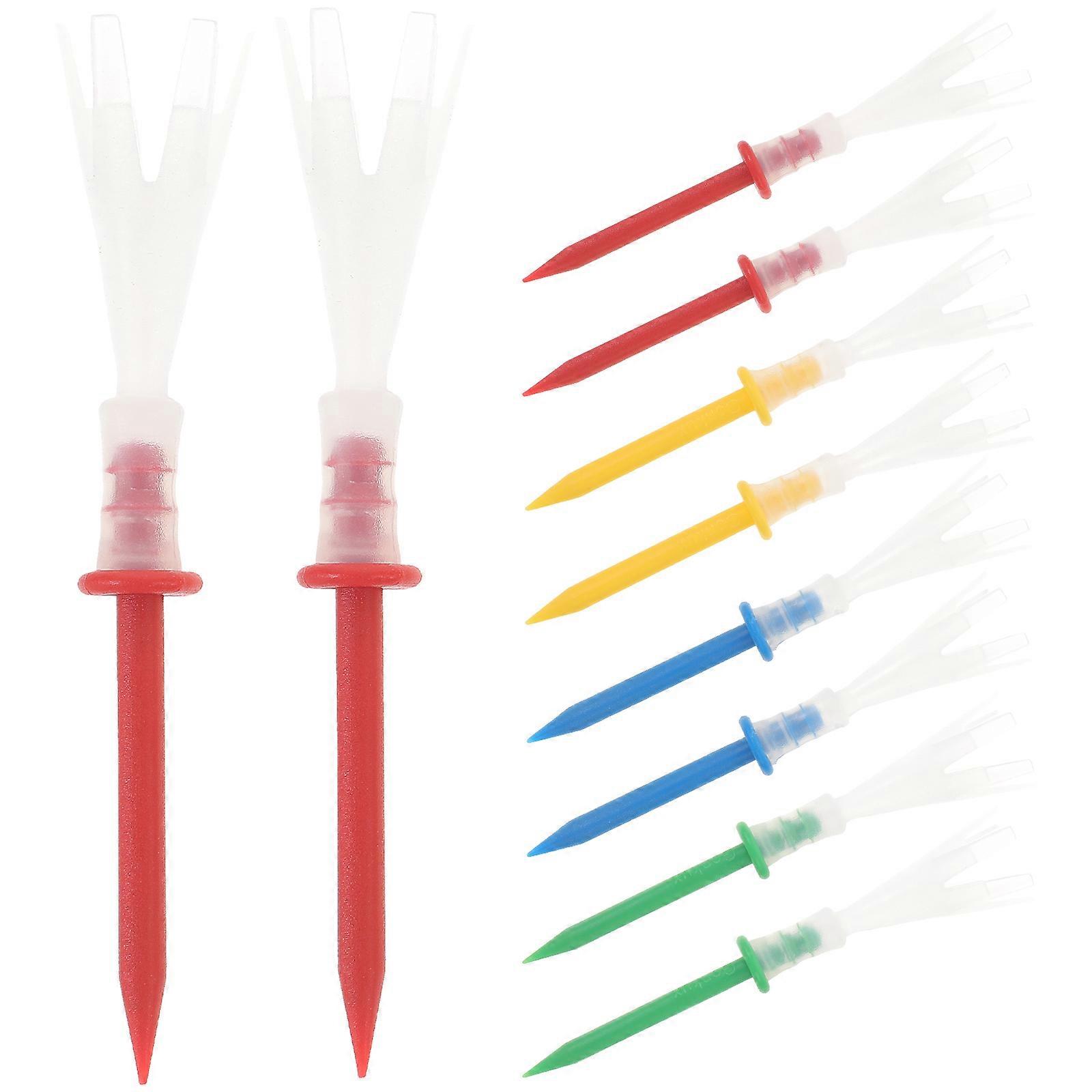 Tees Professional Tees for Golf Use 32Pcs Plastic Assorted Color