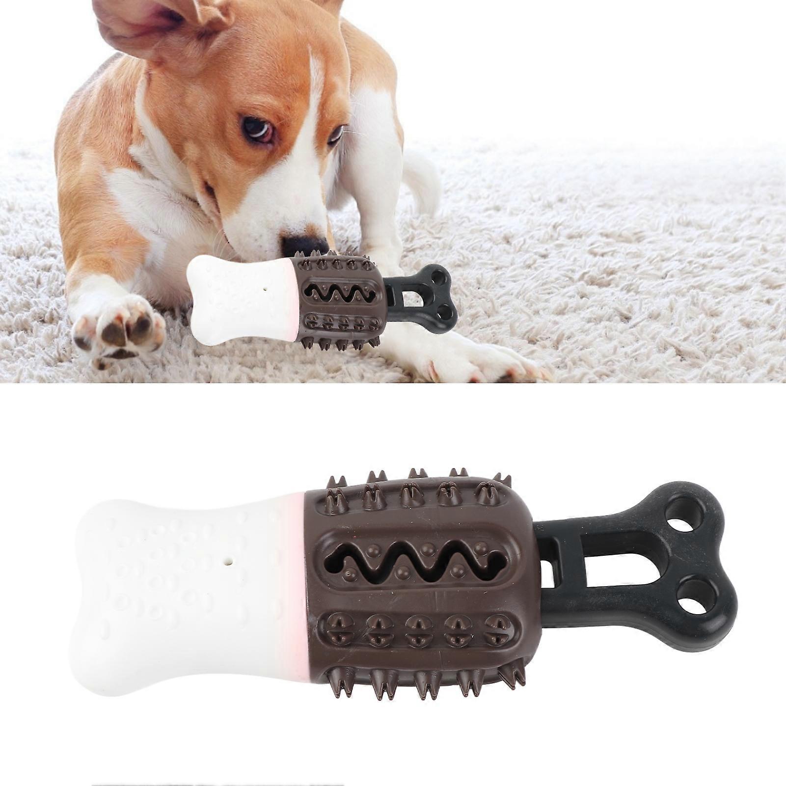 Dog Cooling Popsicle Bone Shape Chew Toy 17x7cm for Small Dogs