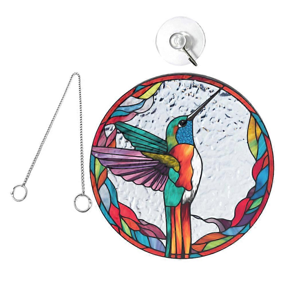Hummingbird Hanging Acrylic Suncatcher for Garden Decor 4Sets Pack