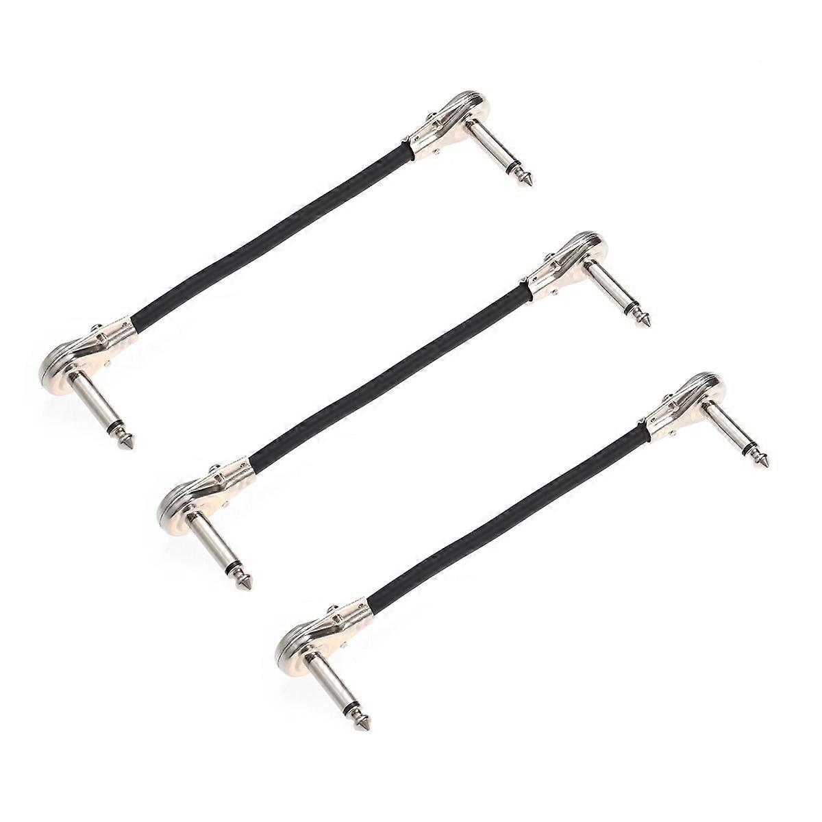 Instrument Cable Right to Right Guitar Patch Cable for Connecting 18Pcs