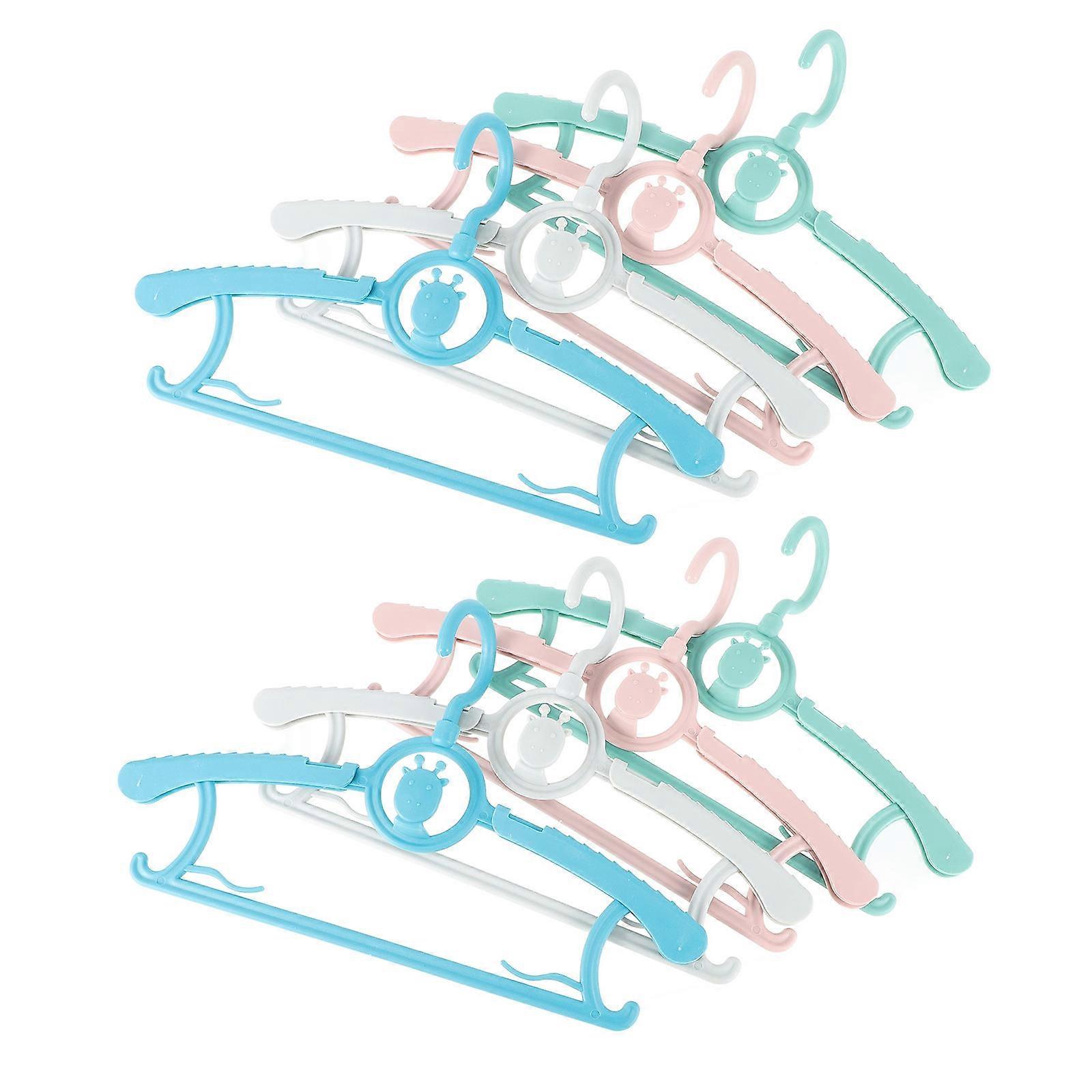 Children Clothes Hangers Plastic for Nursery Use 40Pcs Assorted