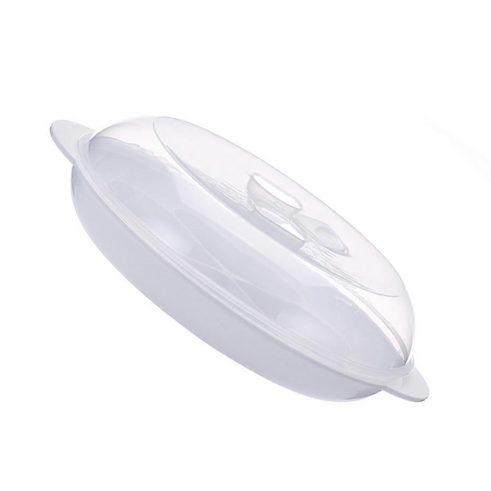 Steamer Kitchen Bakeware Heart Shaped Egg Mold for Steaming 3Pcs White