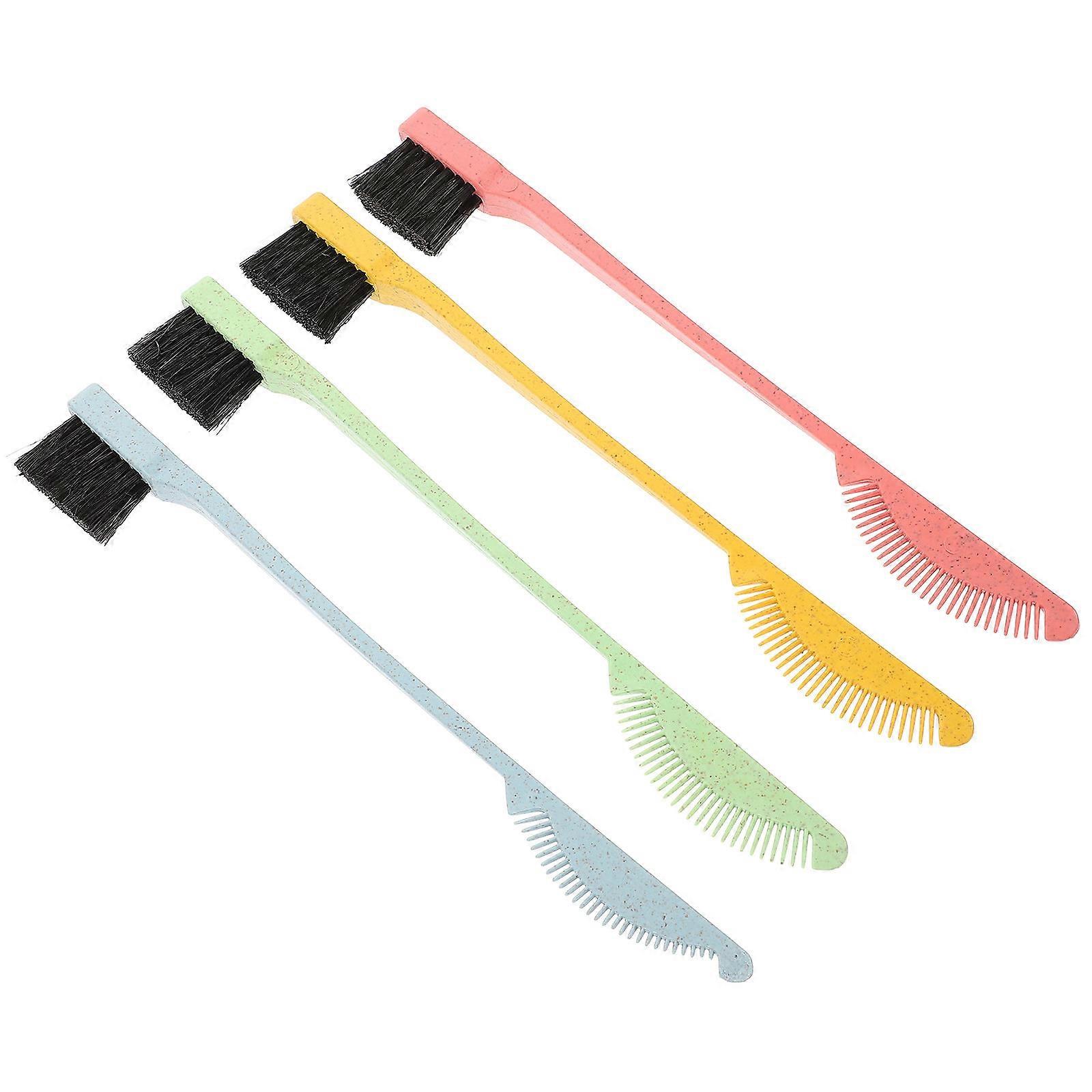 Eyebrow Brush Eyelash Brush for Styling 12Pcs Dual Tip Multicolor Brushes