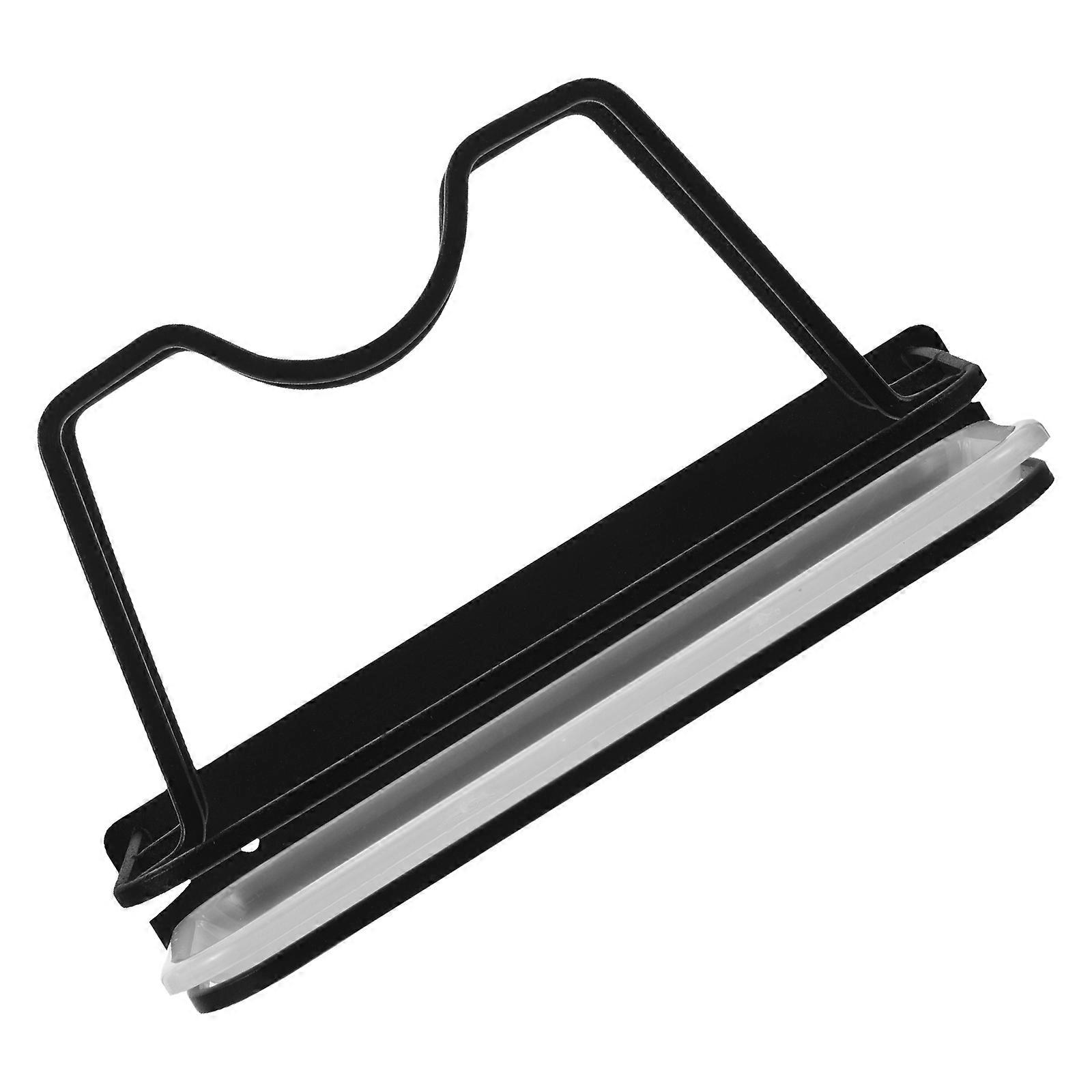 Adhesive Pot Lid Organizer for Kitchen Storage Rack 3Pcs Black