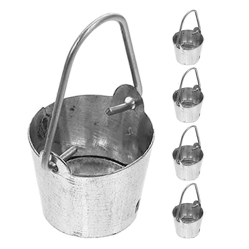 15 Pcs Of Mini Bucket Models For Indoor And Outdoor Garden Decoration With Minimalist Design And Charming Bucket Shape