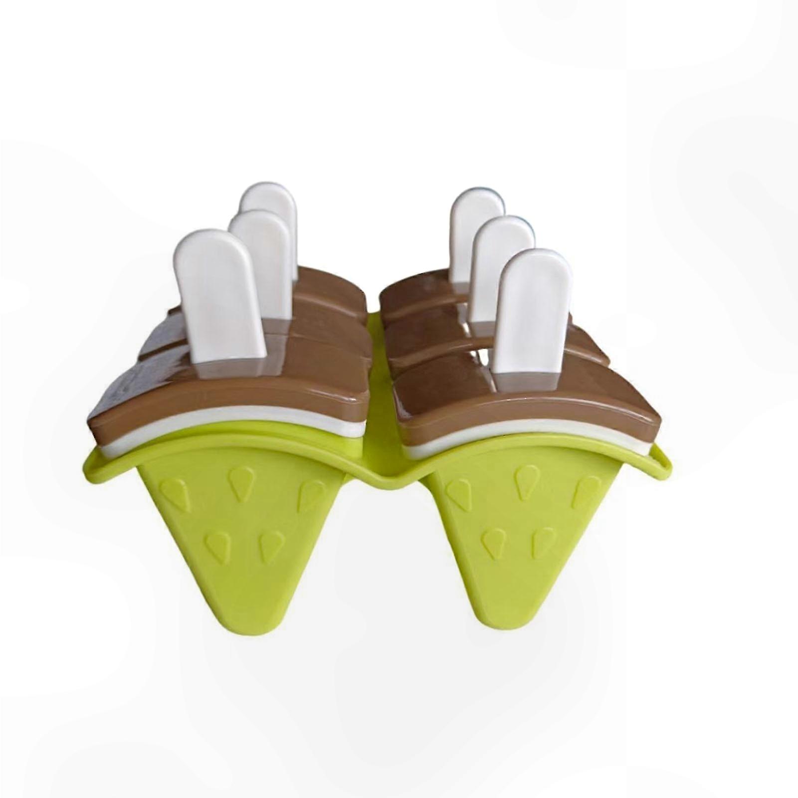 Reusable Popsicle Mold Kit with Handles - Drip-Free, Quick-Release for Ice Cream & Fruit Bars