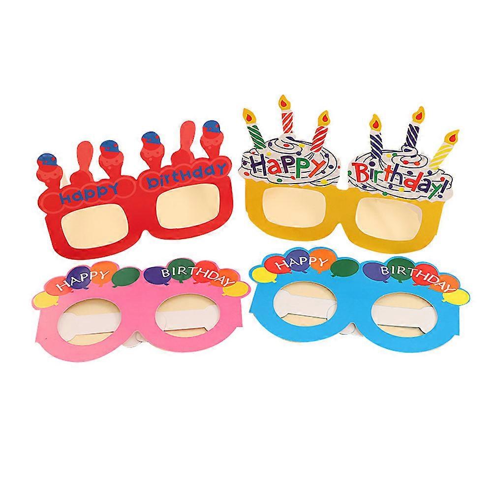 Paper Party Sunglasses Photo Props for Party Use 30Pcs
