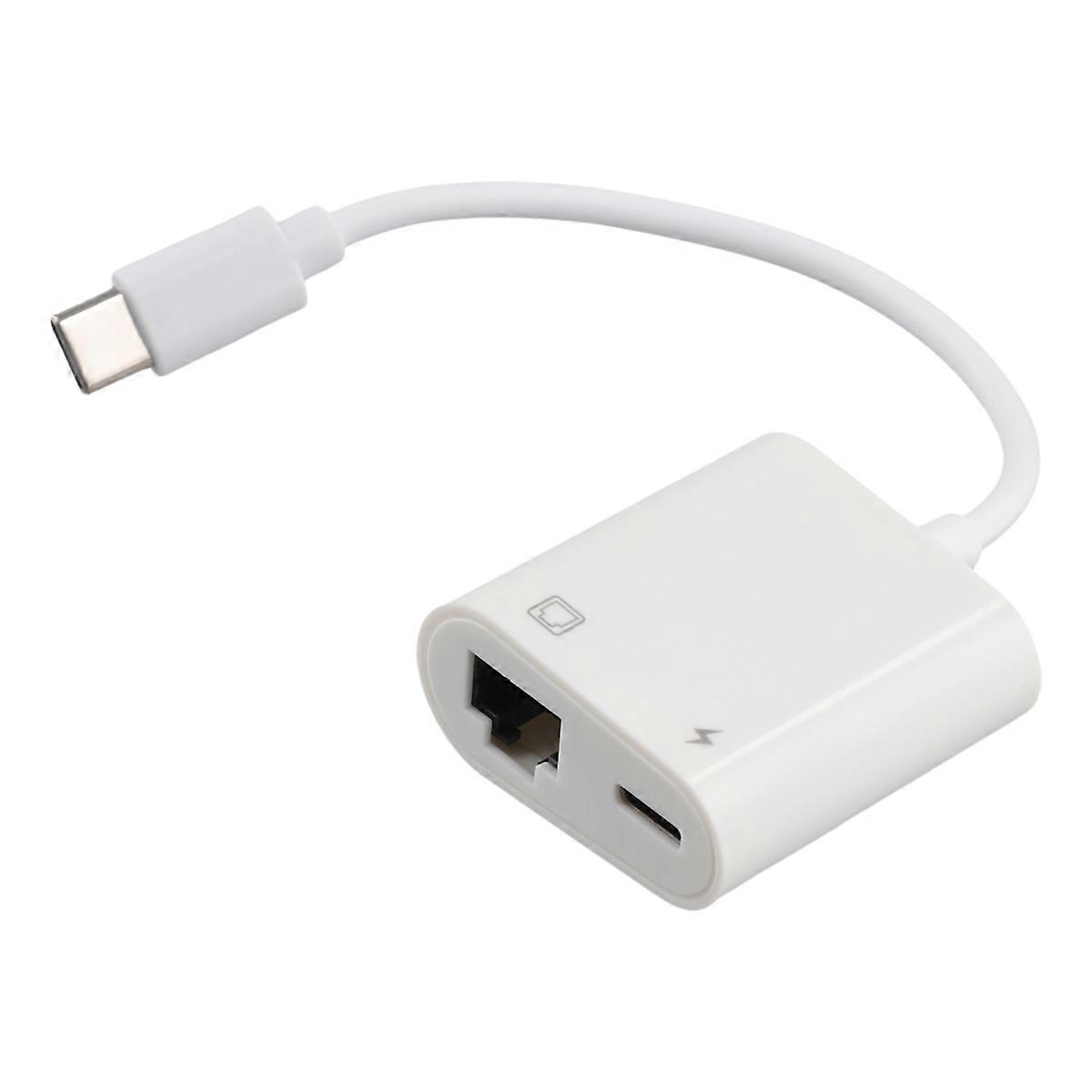 Art C OTG Ethernet-Adapter USB C zum RJ45 Ethernet-Konverter 100Mbs